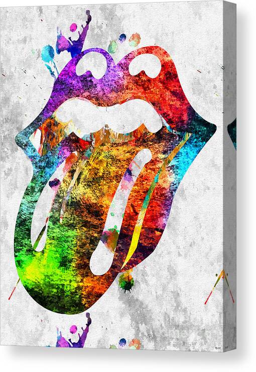 Rolling Stones Logo 8"x10" Color Photo 