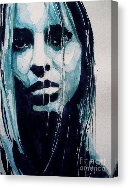 Portrait Canvas Print featuring the painting The Winner Takes It All by Paul Lovering