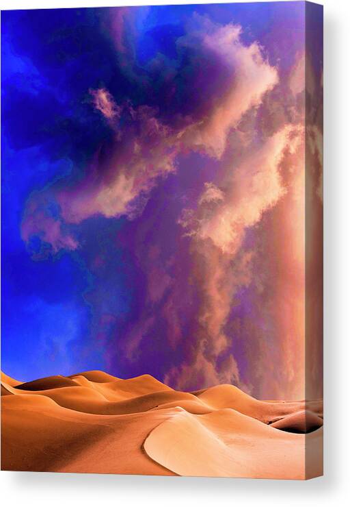 Desert Canvas Print featuring the photograph Wrath by Dominic Piperata