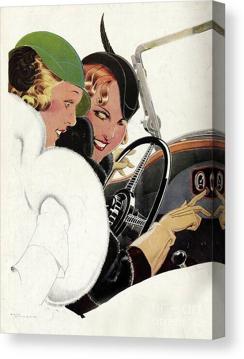 Marketing Canvas Print featuring the drawing Carburateur Solex by Heritage Images