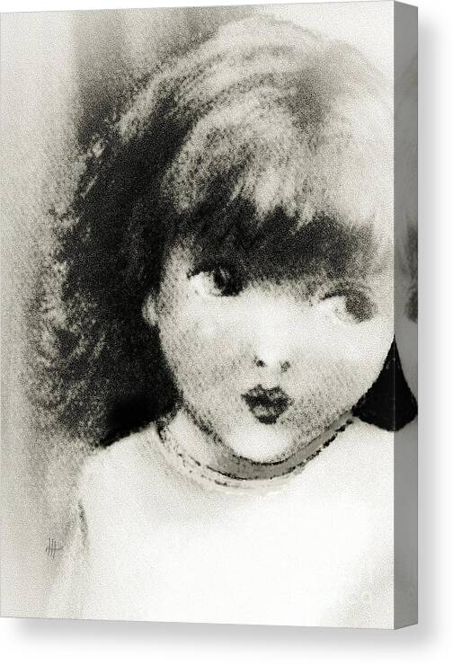 Child Canvas Print featuring the painting Life Through A Child's Eyes by Hazel Holland