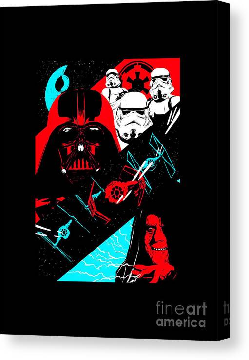 onderbreken Zweet Luchtpost Luke Star Wars Canvas Print / Canvas Art by Mol Cus - Pixels