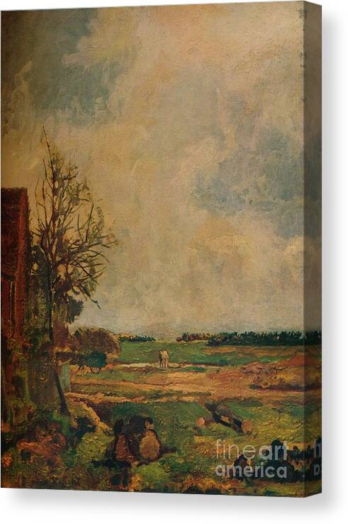 Scenics Canvas Print featuring the drawing Near Rickmansworth, C1896 by Print Collector