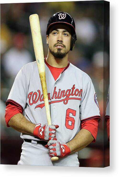 National League Baseball Canvas Print featuring the photograph Anthony Rendon by Christian Petersen