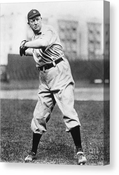 People Canvas Print featuring the photograph Cy Young by National Baseball Hall Of Fame Library