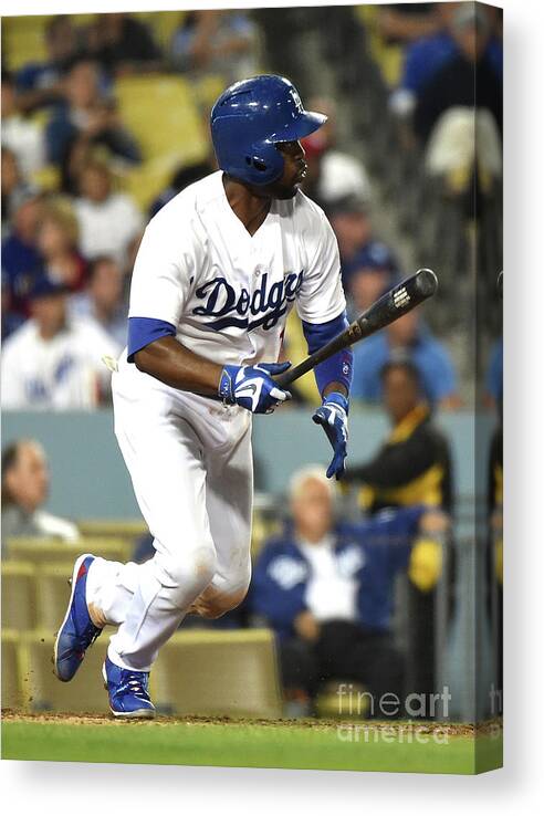People Canvas Print featuring the photograph Jimmy Rollins by Harry How