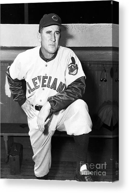American League Baseball Canvas Print featuring the photograph Al Lopez by Kidwiler Collection