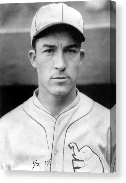 American League Baseball Canvas Print featuring the photograph Al Simmons by National Baseball Hall Of Fame Library