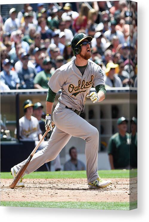 People Canvas Print featuring the photograph Ben Zobrist by Denis Poroy