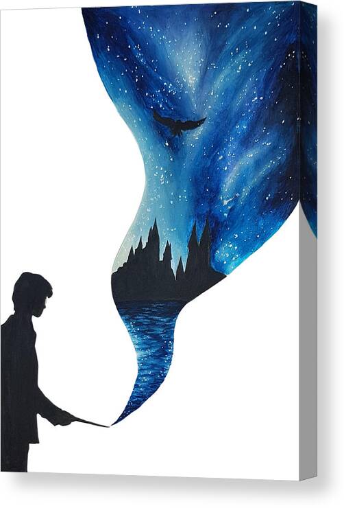 Harry Potter Canvas Print / Zehra Aydin - Pixels Canvas Prints