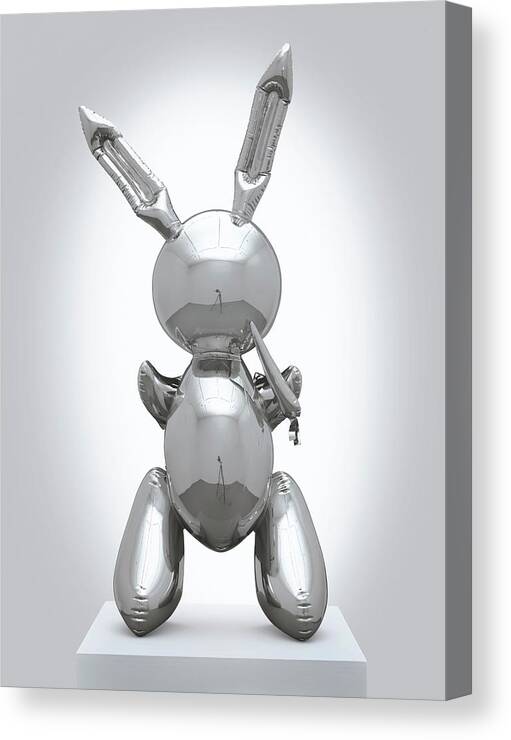 Jeff Koons, Rabbit Canvas Print / Canvas Art by Dan Hill Galleries