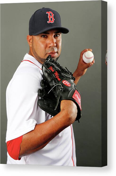 Media Day Canvas Print featuring the photograph Jose Mijares by Elsa