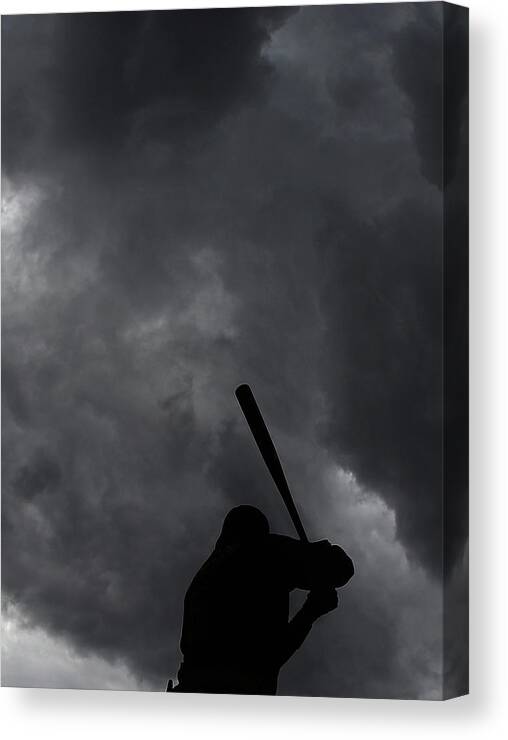 People Canvas Print featuring the photograph Josh Harrison by Christian Petersen