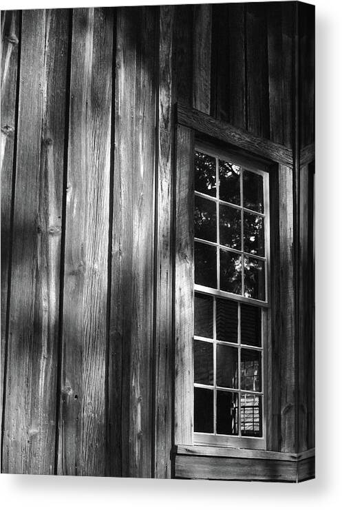 Window Canvas Print featuring the photograph Light and Shadow by George Taylor
