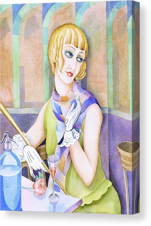 Lili Elbe - Digital Remastered Edition Canvas Print / Canvas Art by Gerda  Wegener - Pixels Merch