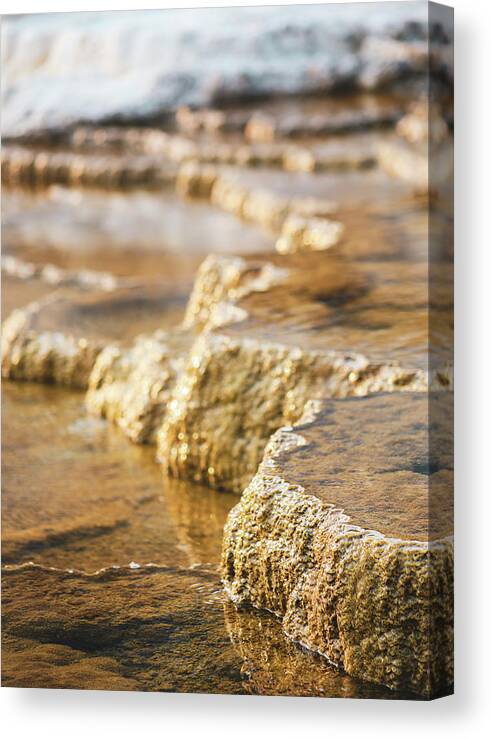 Mountain Canvas Print featuring the photograph Mammoth Layers by Go and Flow Photos