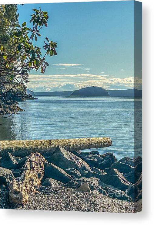 Orcas Island Canvas Print featuring the photograph Orcas Vibe by William Wyckoff