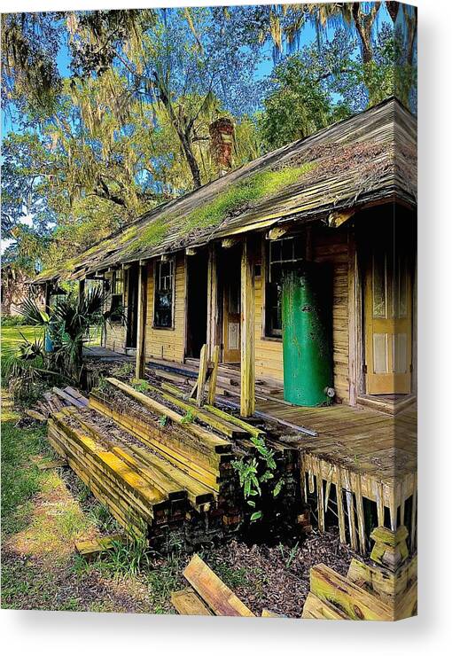 Florida Canvas Print featuring the photograph Projects by John Anderson