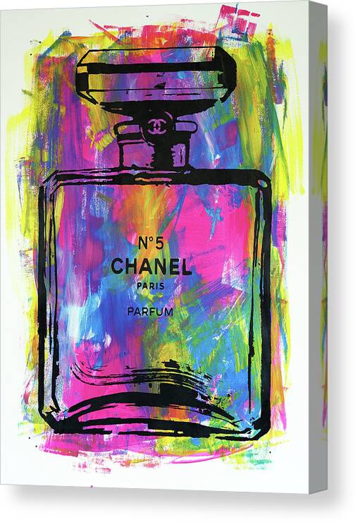 Purple Pink Chanel Canvas Print / Canvas Art by James Hudek - Pixels