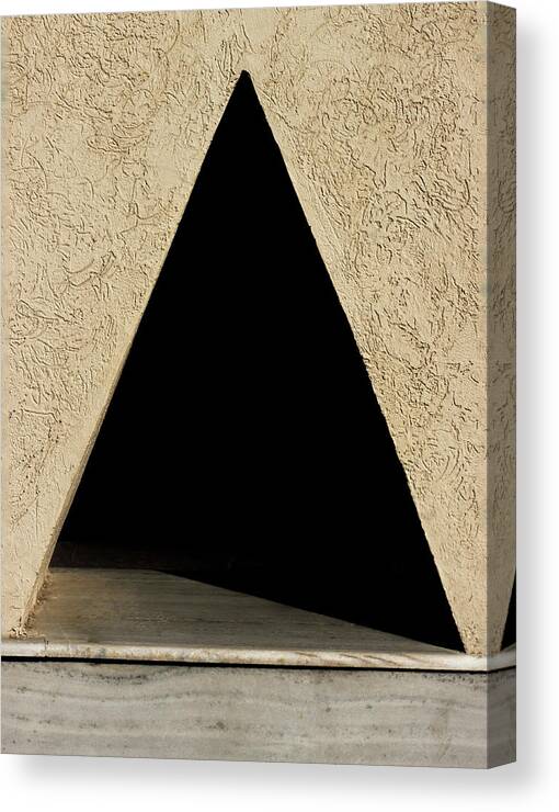 Triangle Canvas Print featuring the photograph That Triangle by Prakash Ghai