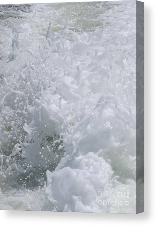 Billows Canvas Print featuring the photograph Wake 1 by World Reflections By Sharon