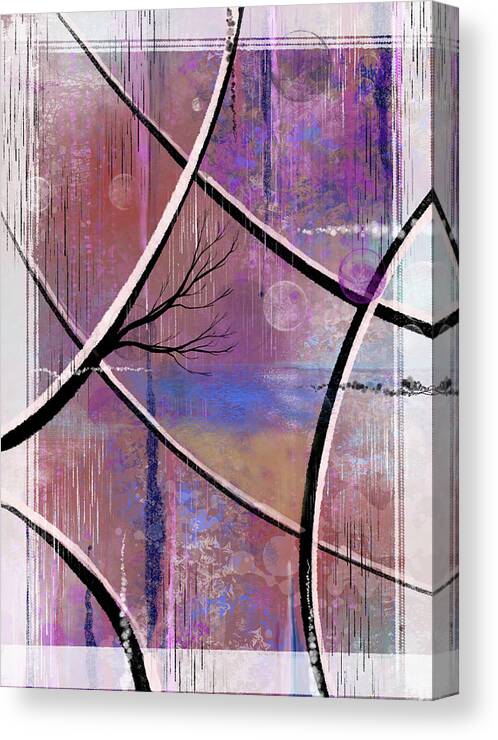 Digital Canvas Print featuring the painting What lies beneath by Art by Gabriele