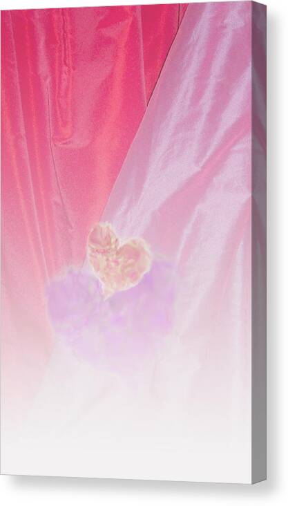 Drapes Canvas Print featuring the digital art It Is Forever by Eileen Shahbazian