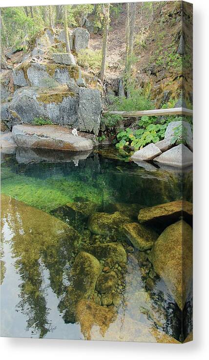 Sierra Nevada Canvas Print featuring the photograph Sierra Dreams #2 by Sean Sarsfield