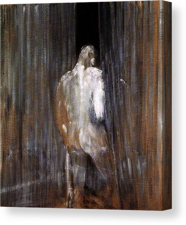 Human Form Canvas Print featuring the painting Human Form by Francis Bacon