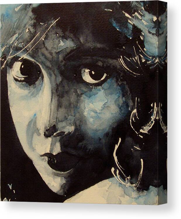 Lillian Gish Canvas Print featuring the painting Lillian Gish by Paul Lovering