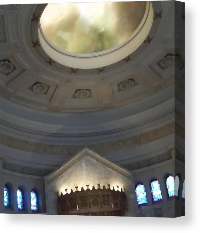 Heaven Canvas Print featuring the photograph This way to Heaven by Anne Cameron Cutri