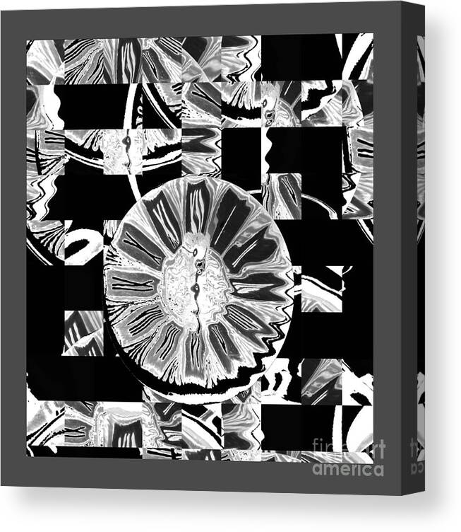 Time Canvas Print featuring the photograph Time Warp #2 by Karen Lewis