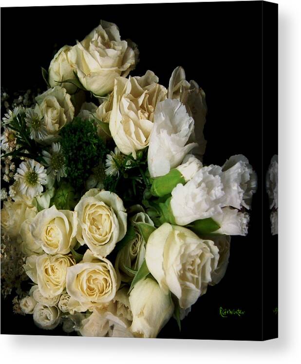 Roses Canvas Print featuring the photograph Glamour by RC DeWinter