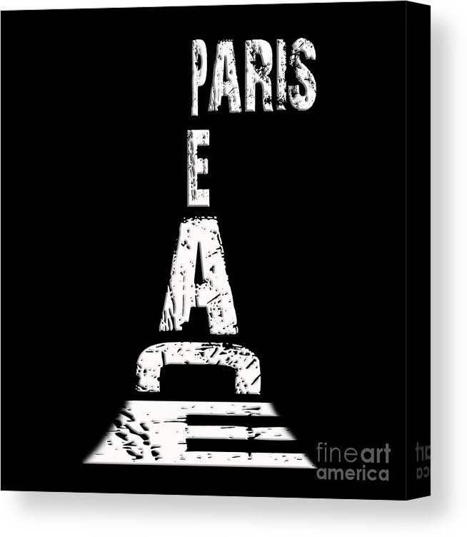 Paris Canvas Print featuring the photograph It's Transparent by Mim White