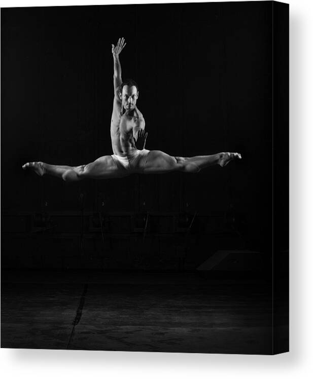 Ballet Canvas Print featuring the photograph Untitled by Michael Groenewald