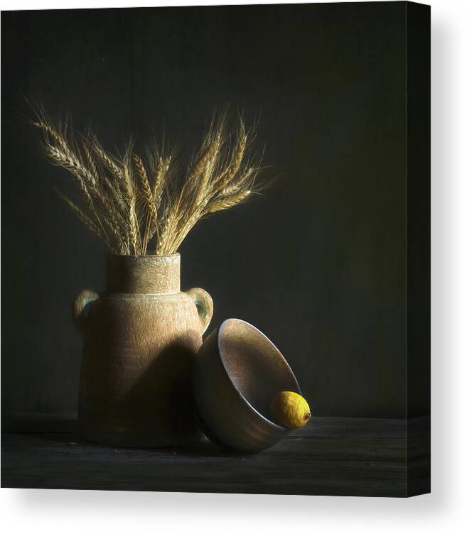 Wheat Canvas Print featuring the photograph The Wheat by Catherine W.