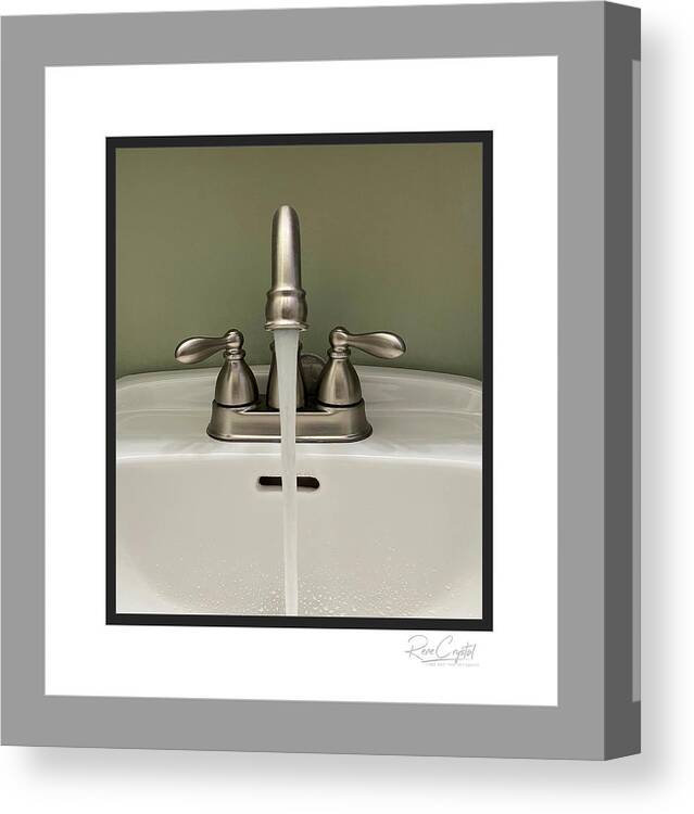 Faucets Canvas Print featuring the photograph Great - Now I Gotta' Go by Rene Crystal