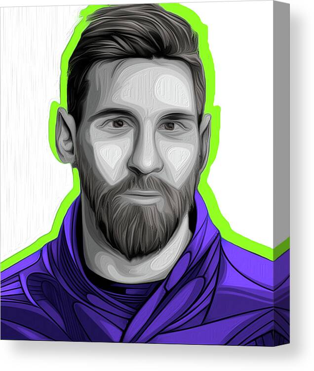 Lionel Messi, paint art face, grunge style, creative art, Argentina  national football team, HD wallpaper | Peakpx