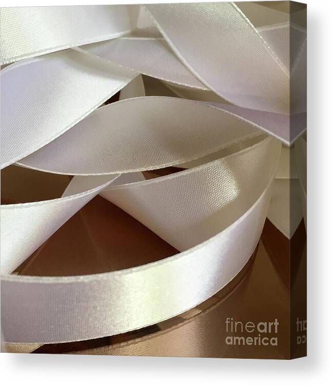 Ribbon Canvas Print featuring the photograph Ribbon Series 1-4 by J Doyne Miller