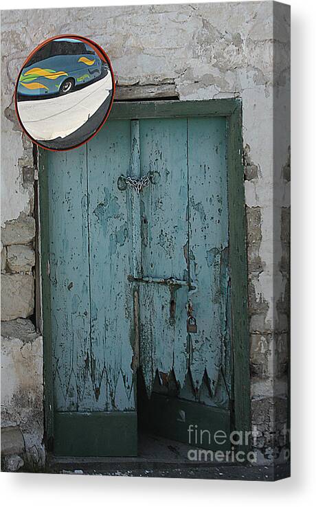 Doors Canvas Print featuring the photograph Door #7 #1 by Tom Griffithe
