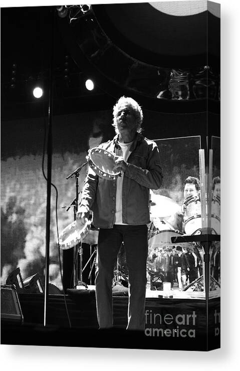 The Who Canvas Print featuring the photograph The Who #11 by Jenny Potter