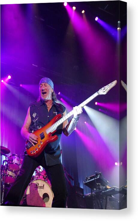 Deep Purple Canvas Print featuring the photograph Deep Purple #15 by Jenny Potter