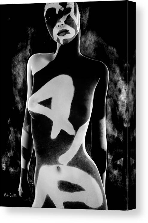 Woman Canvas Print featuring the photograph 4 by Bob Orsillo