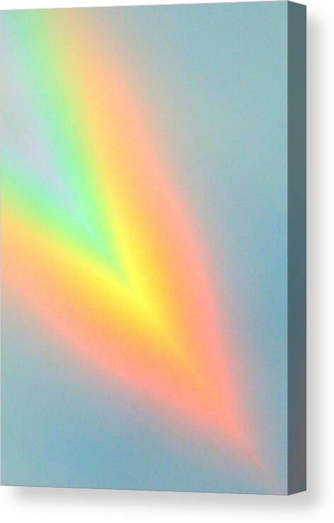 Rainbow Canvas Print featuring the photograph Arc Angle Two by Lanita Williams