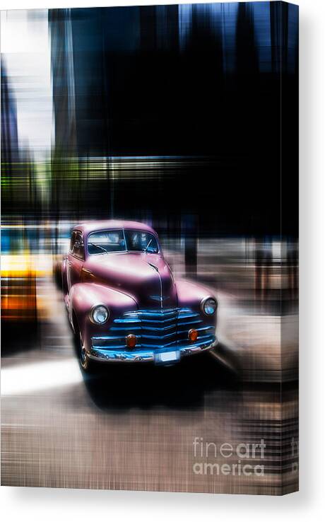 Nyc Canvas Print featuring the photograph attracting curves III2 by Hannes Cmarits