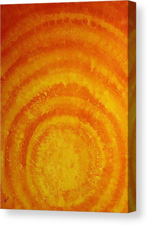 Light Canvas Print featuring the painting Bring the Light original painting by Sol Luckman