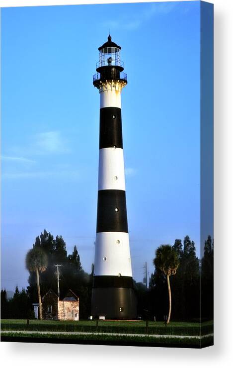Cape Canaveral Canvas Print featuring the photograph Cape Canaveral light by Bradford Martin