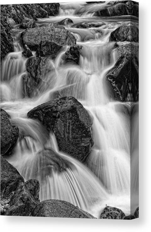 Water Canvas Print featuring the photograph Go With the Flow by Betty Depee