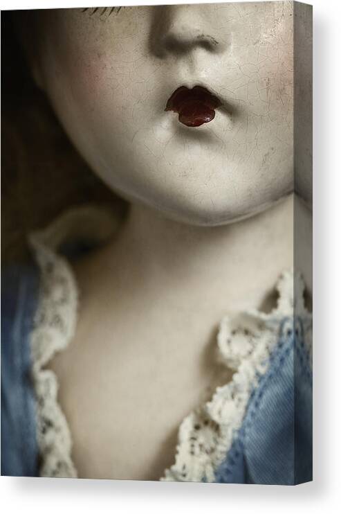 Doll Canvas Print featuring the photograph Little Lady by Amy Weiss