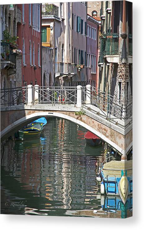 Venice Canvas Print featuring the photograph Mirage by Cheri Randolph